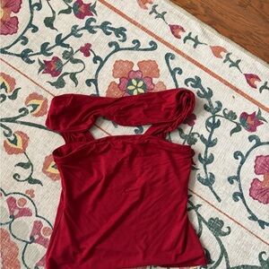 Reformation Red Camisole Top